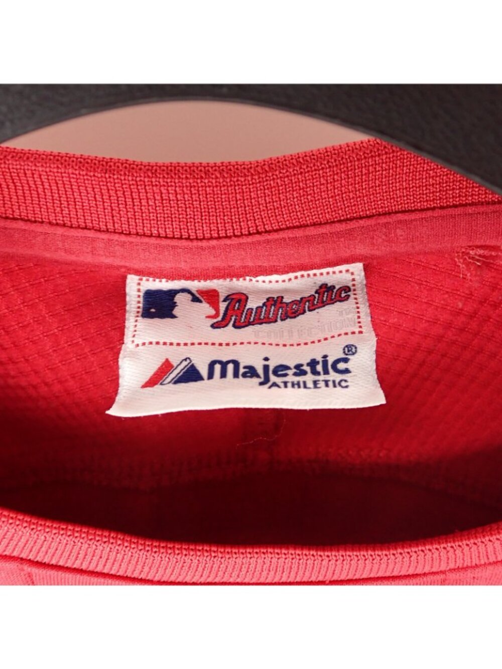Authentic MLB Los Angeles Angels Therma Base Long Sleeve Shirt – Red Men’s L - Picture 3 of 7
